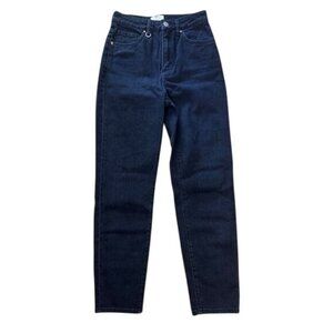 NEUW Lola Mom Jeans in Black Earth